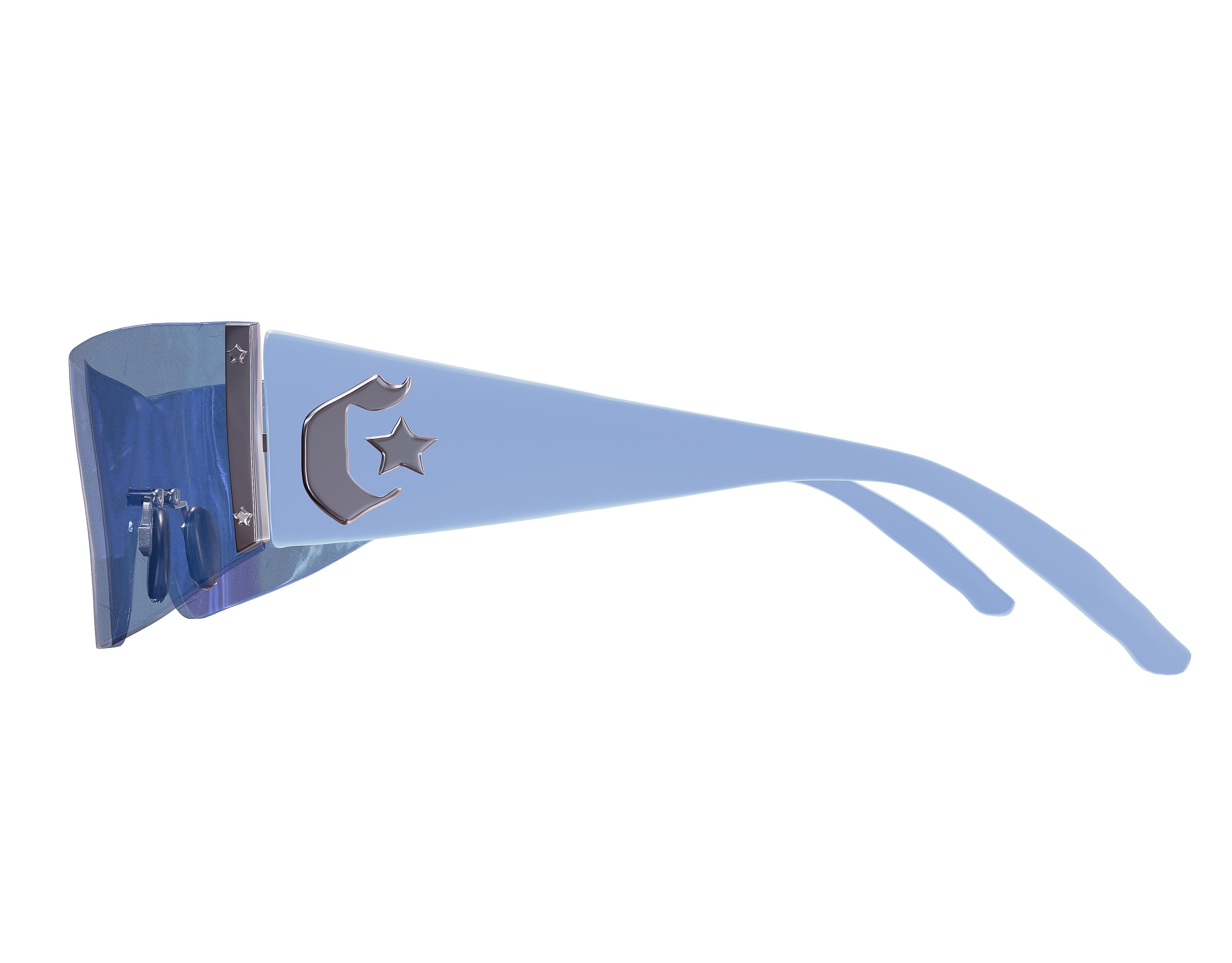 C-STAR SUNGLASSES (COSMIC BLUE)