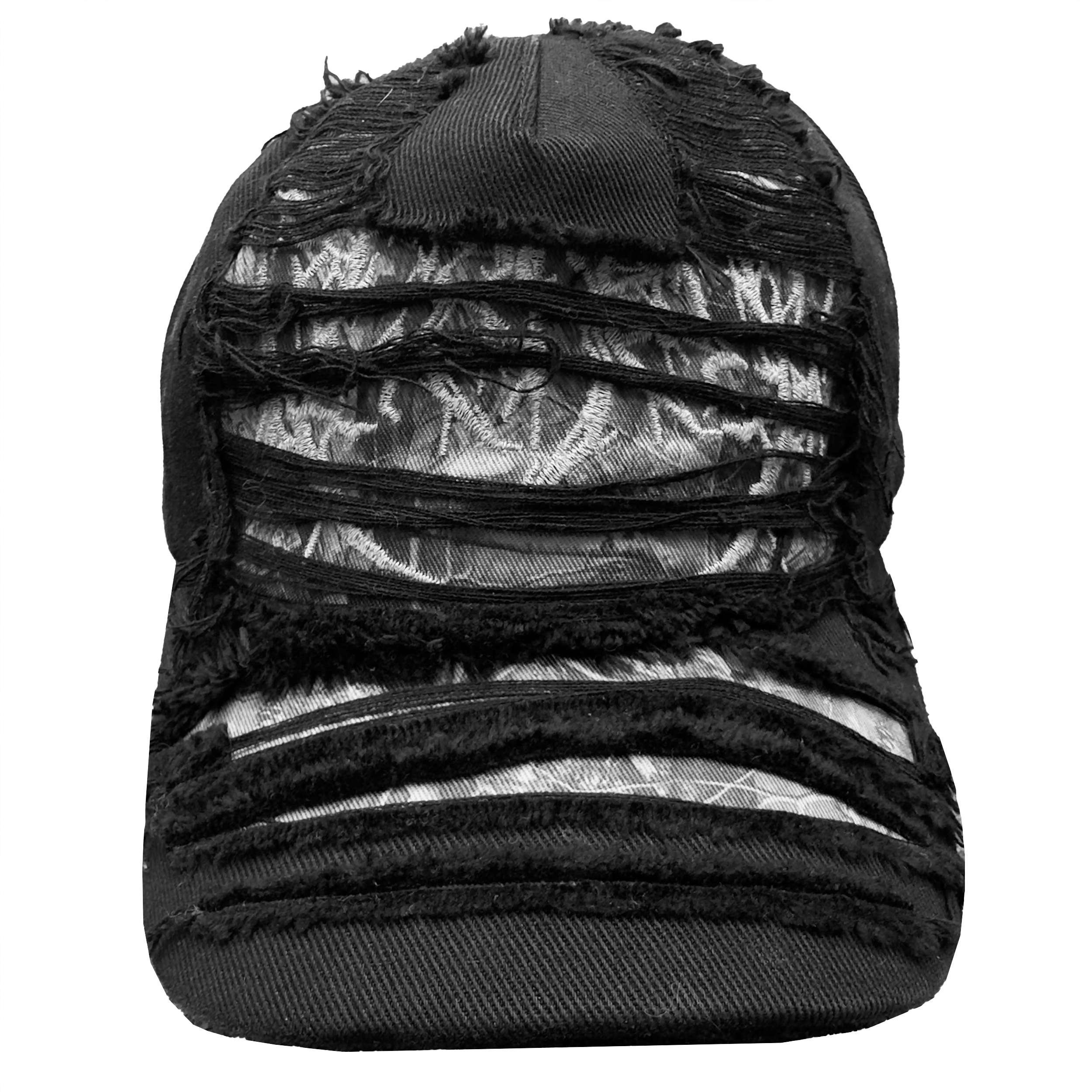 "GHOST CAMO" DISTRESSED HAT