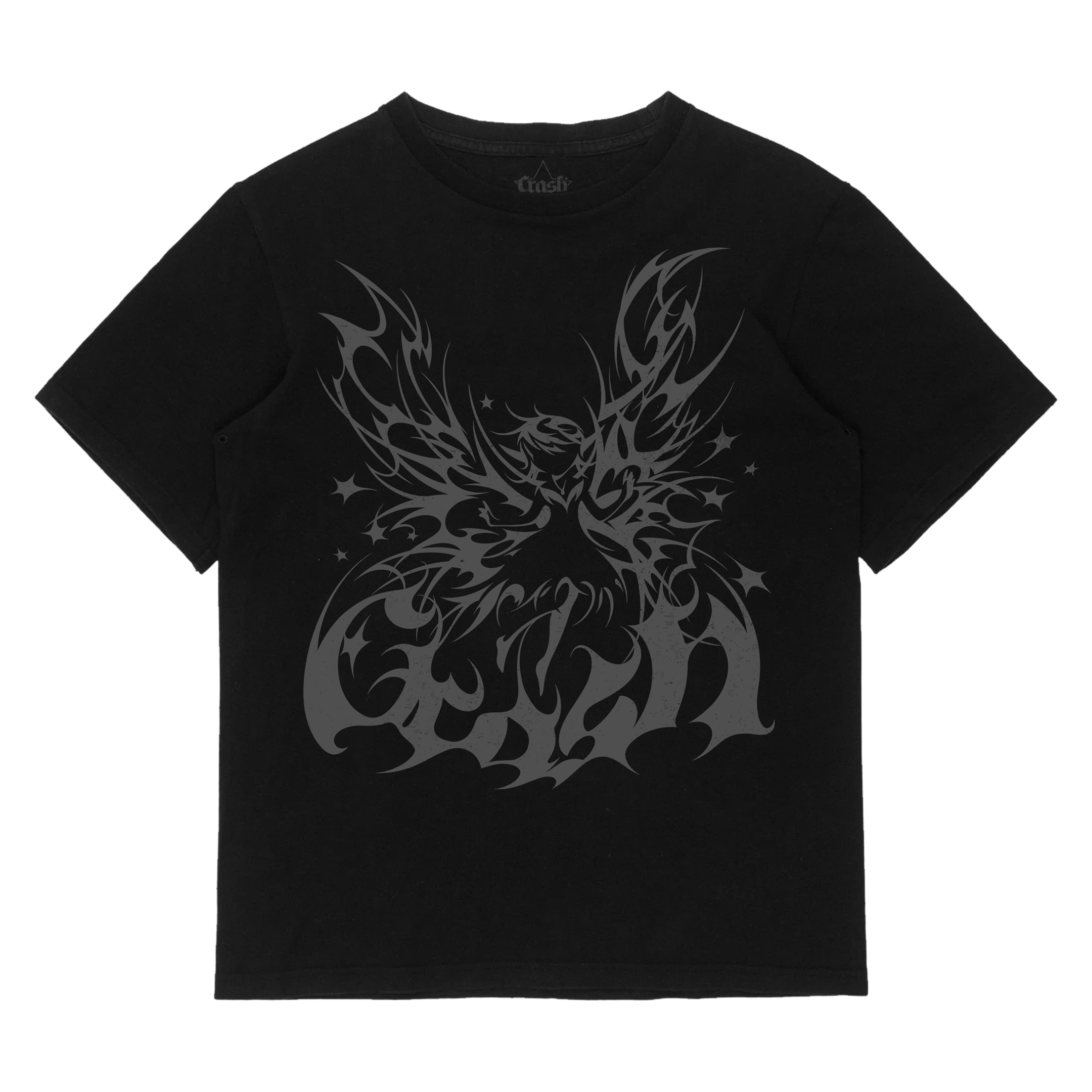 "ICE SPIRIT" TEE (BLACK + GREY)