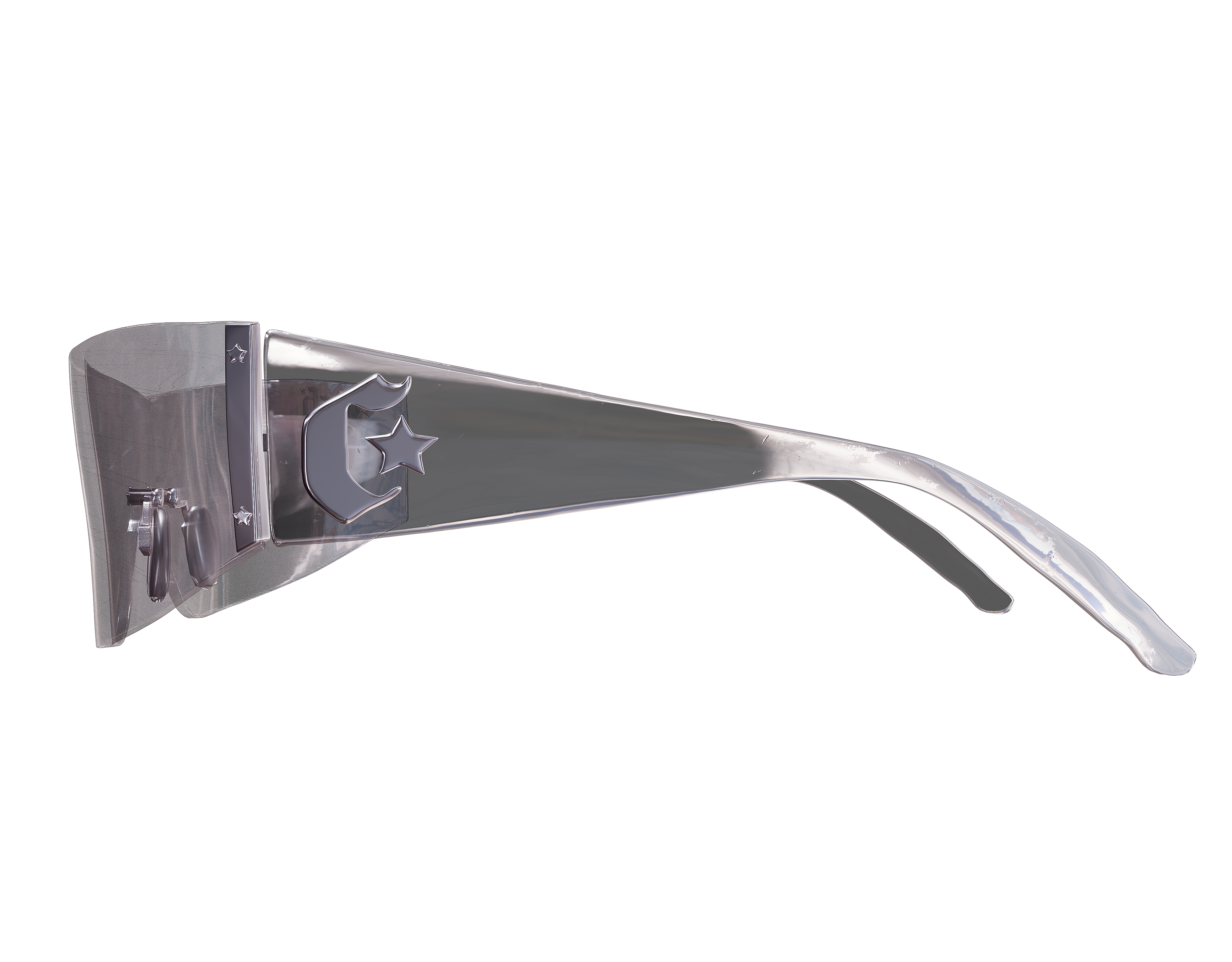 C-STAR SUNGLASSES (TRANSPARENT)